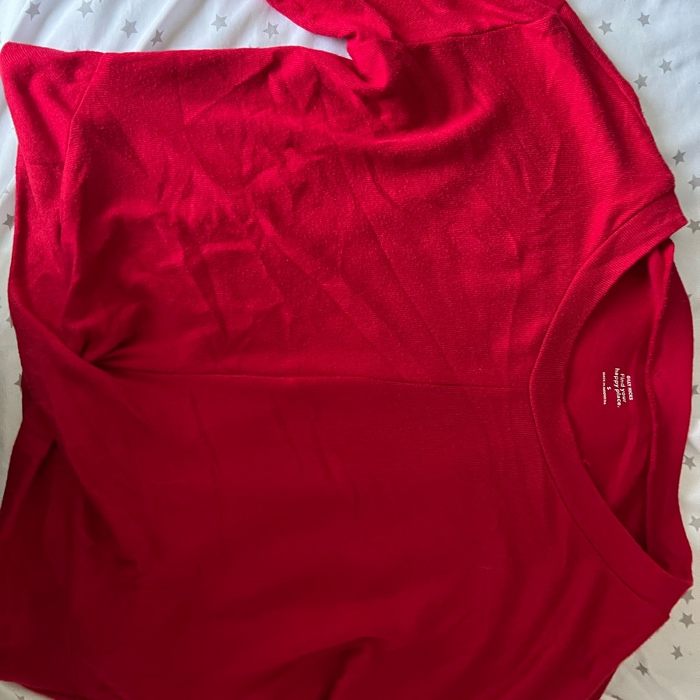 Gilly hicks red sweater in new condition size small